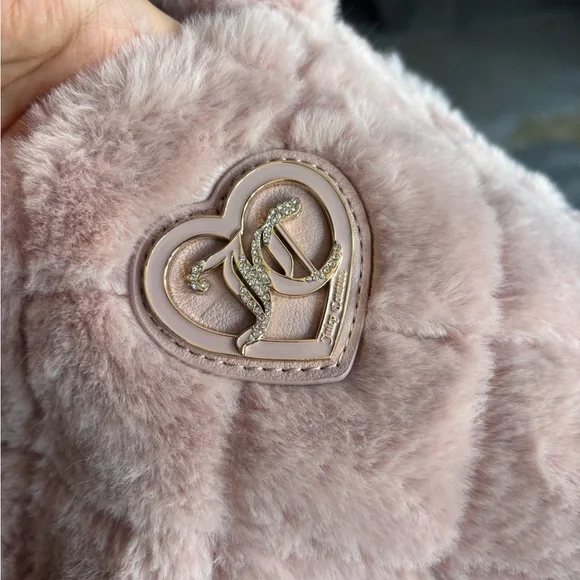 Juicy Couture Quilted Faux Fur Handbag - Picture 5 of 5